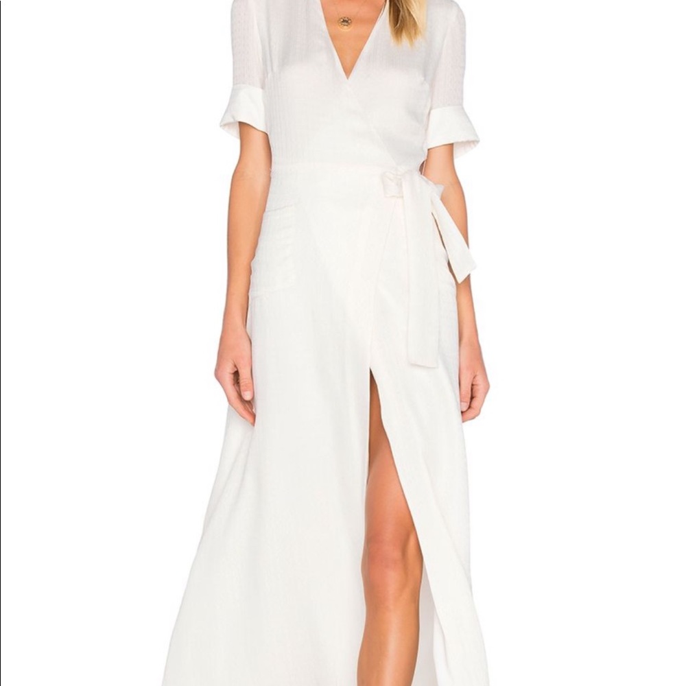 Off White Maxi Dress 2